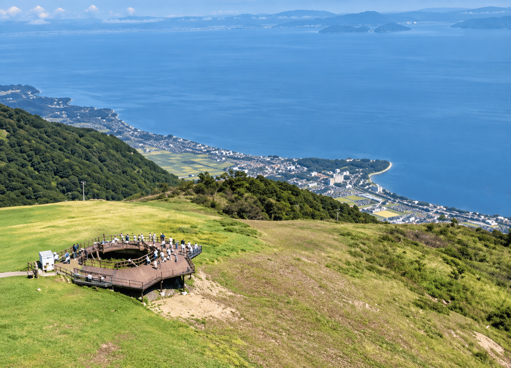 Café 360 at the summit of Mount Horai